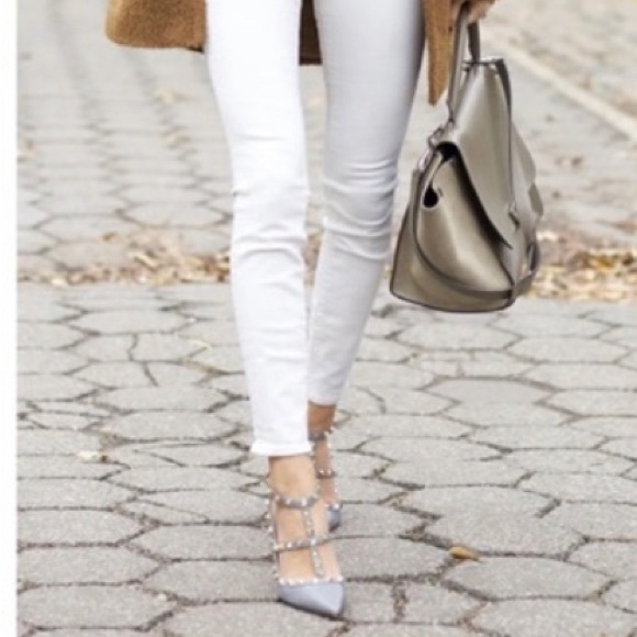 Rag&Bone White Denim Skinny Jeans NWT - Picture 3 of 10